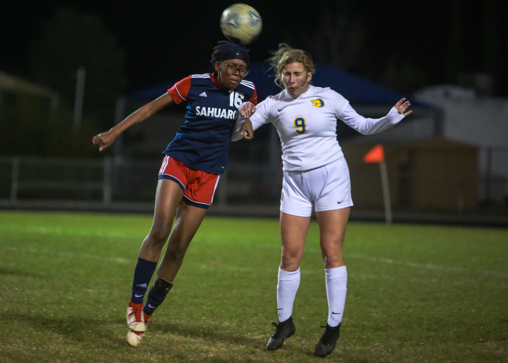 Sahuarita at Sahuaro high school girl's soccer